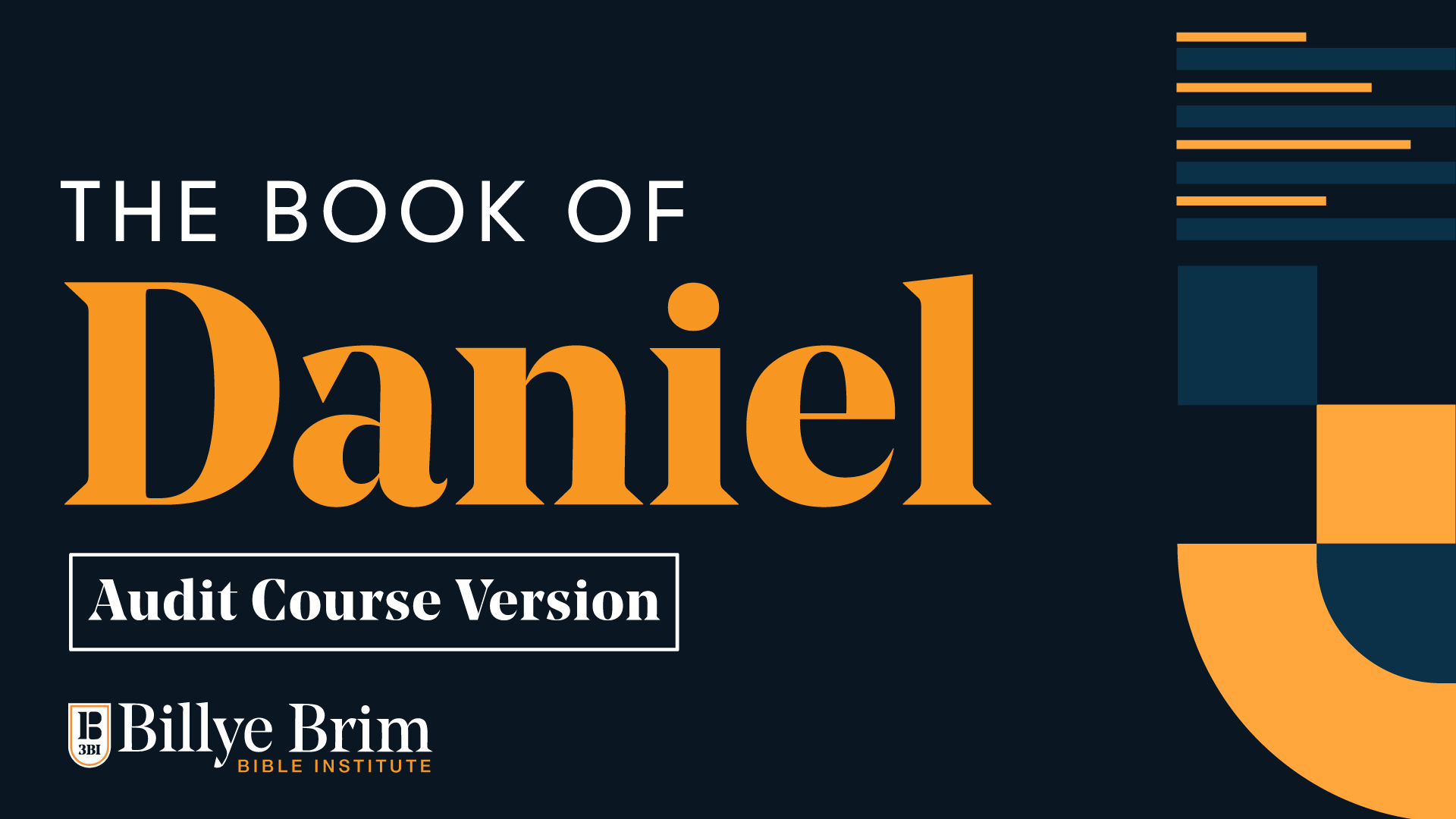 Daniel Audit Course